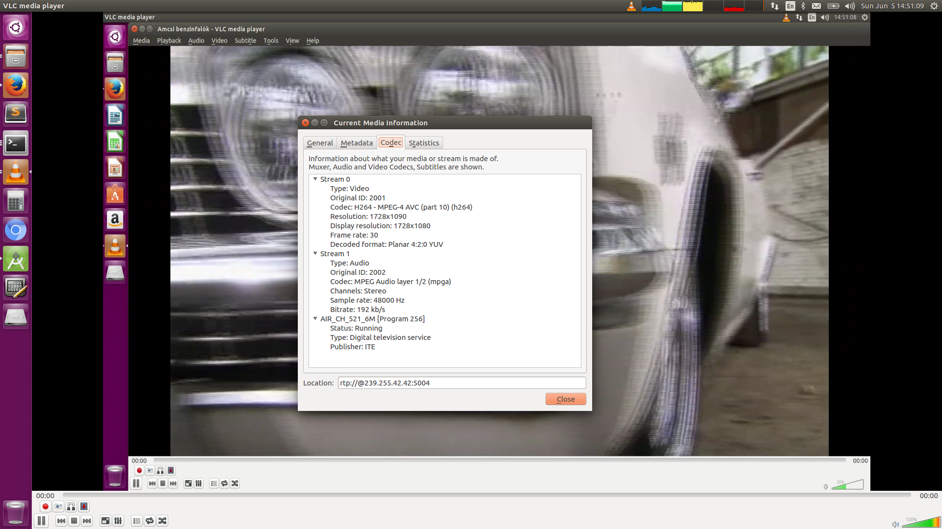 installing vlc 2.2.4 dts decoder plugin