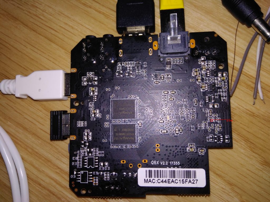 Bricking and unbricking Vontar X96 mini | danman's blog